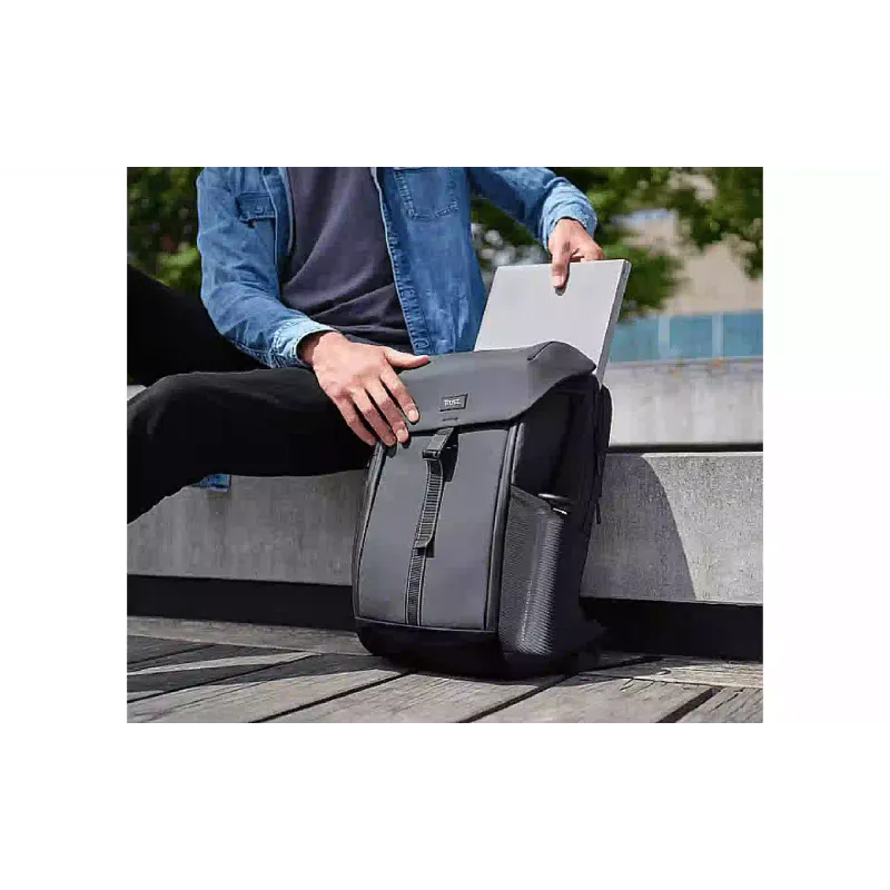 حقيبة ظهر للكمبيوتر المحمول مقاس 17 بوصة Trust Jersey Travel, Black (25669_TRUST)