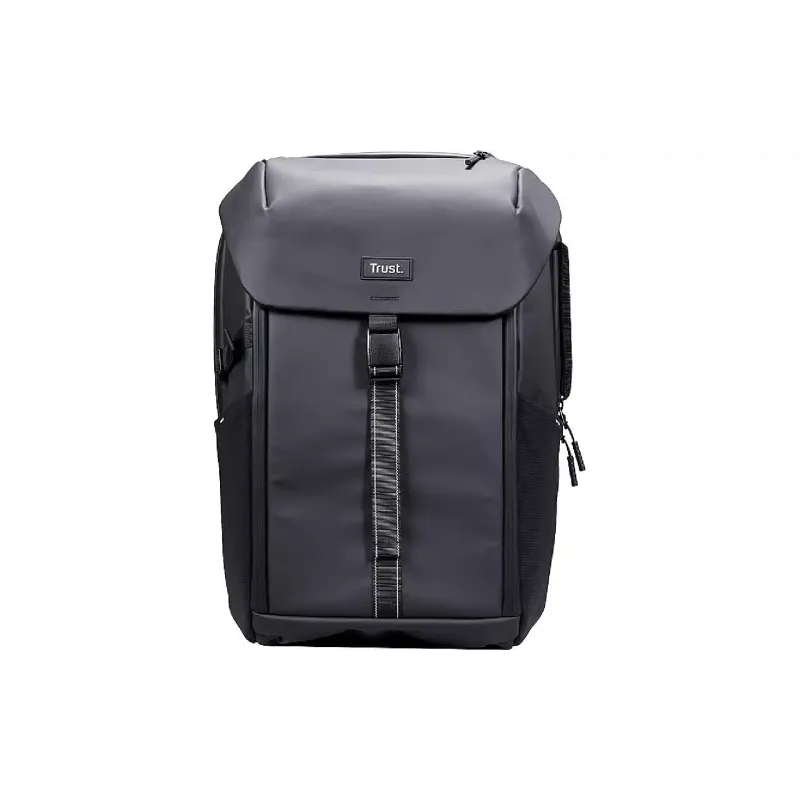 حقيبة ظهر للكمبيوتر المحمول مقاس 17 بوصة Trust Jersey Travel, Black (25669_TRUST)