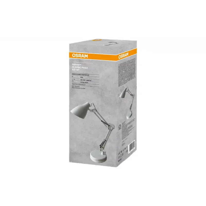 Namizna svetilka Osram Panan Classic Pixar, White (4099854475849)