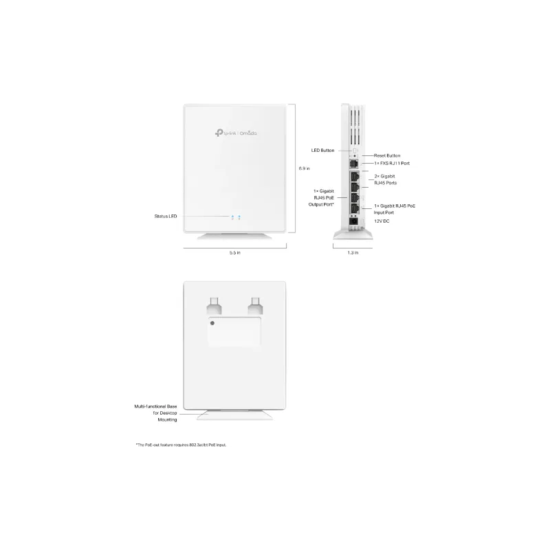 Точка доступу TP-Link (EAP650GP Desktop)