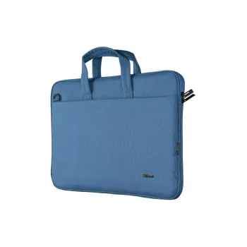 Bolsa para portátil Trust Bologna Slim Laptop Bag, Blue (24448)