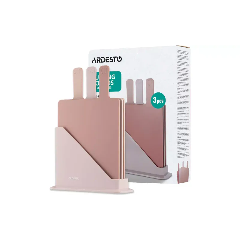 Кухонна дошка Ardesto (AR1403BB), пластік, 3 шт