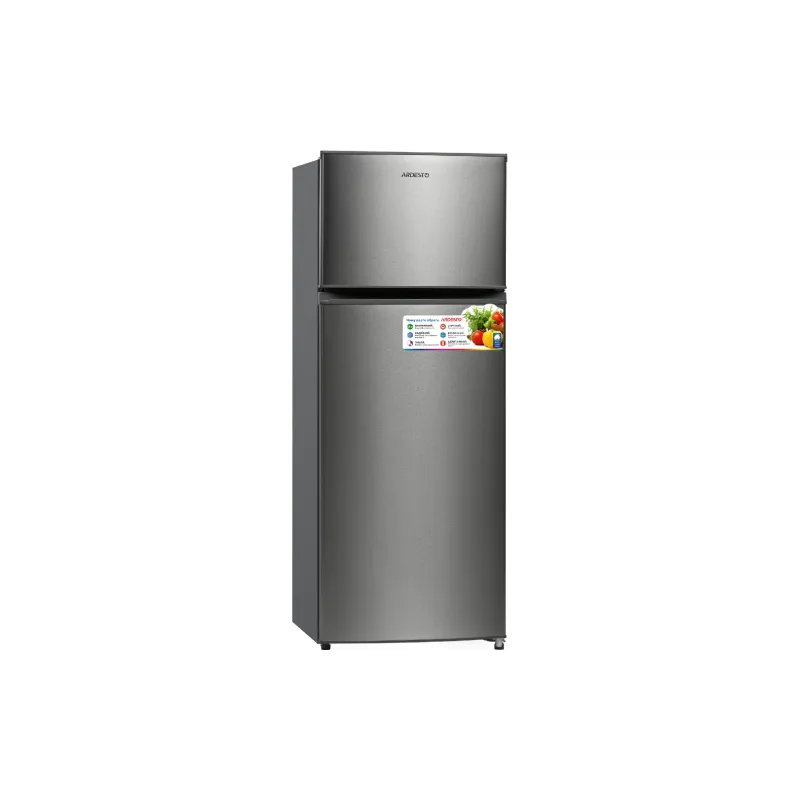 Refrigerador com freezer na parte superior Ardesto, Silver (DTF-M212X143)