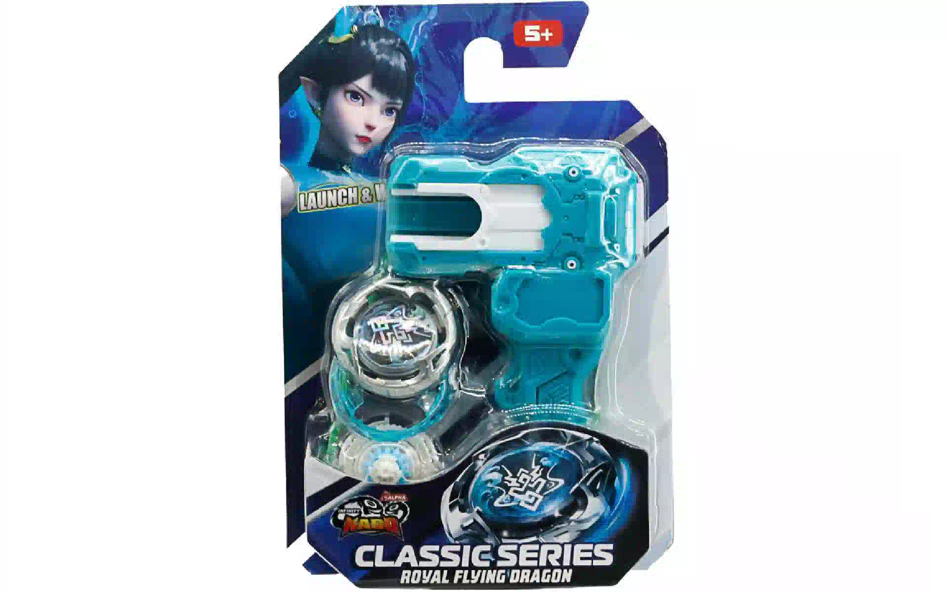 Волчок Auldey Infinity Nado VII Classic series Королевский Летучий Дракон (EU664102) Волчок Auldey Infinity Nado VII Classic series Королевский Летучий Дракон (EU664102)