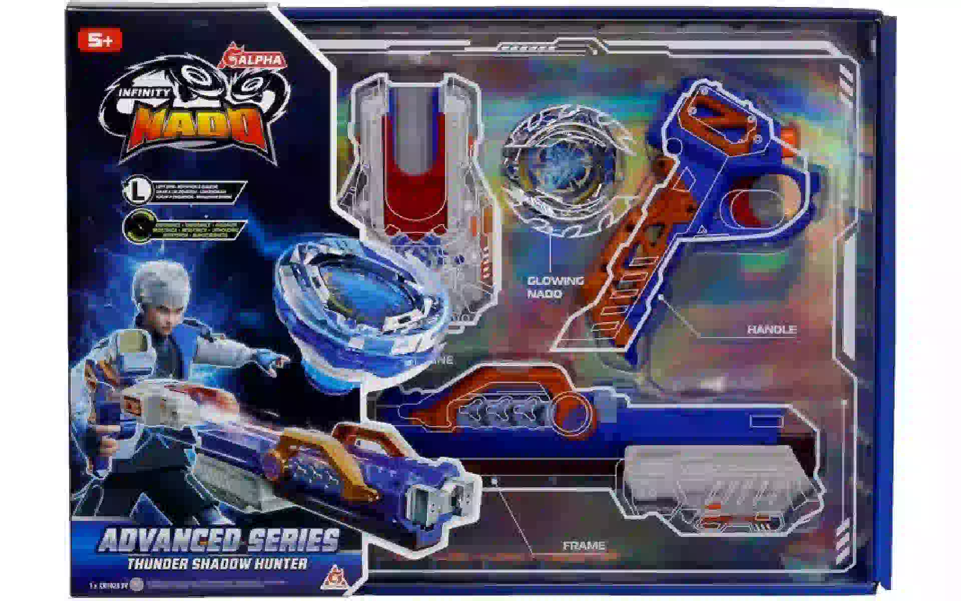 Волчок Auldey Infinity Nado VII Advanced series Громовой Охотник Теней (EU664121) Волчок Auldey Infinity Nado VII Advanced series Громовой Охотник Теней (EU664121)