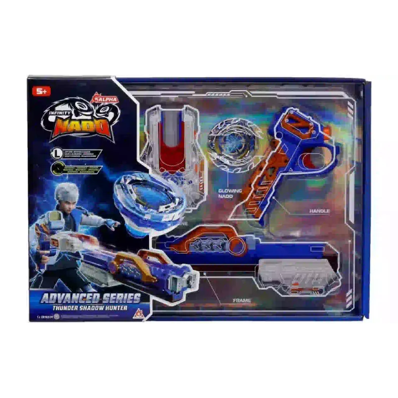 Волчок Auldey Infinity Nado VII Advanced series Громовой Охотник Теней (EU664121)