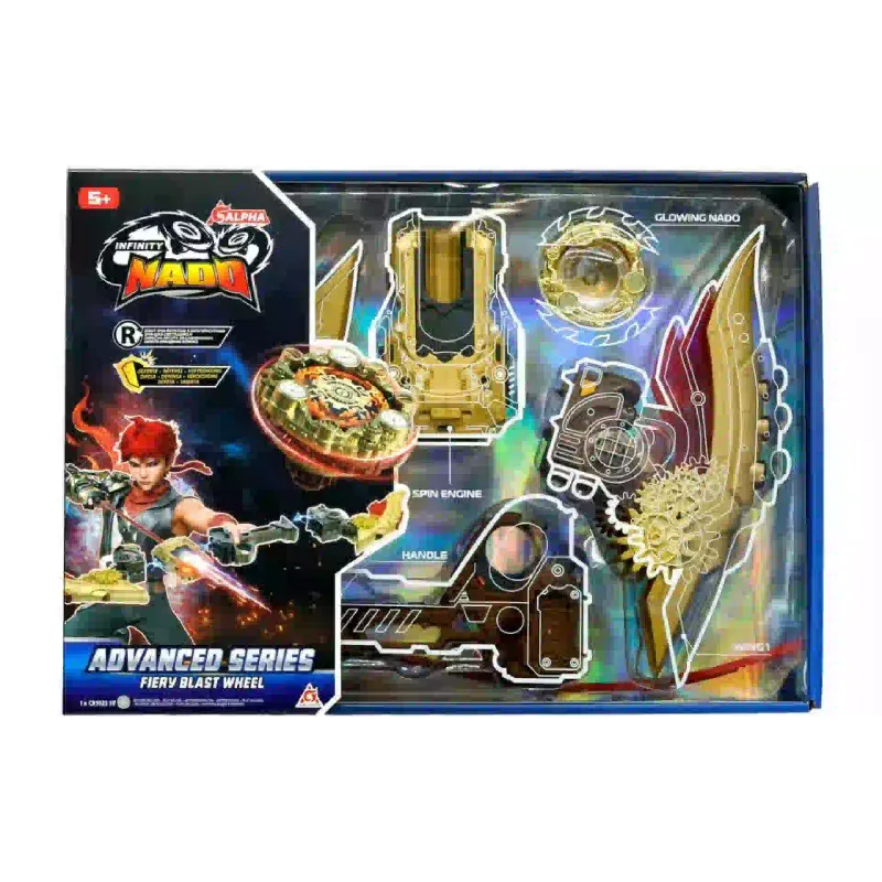 Дзига Auldey Infinity Nado VII Advanced series Fiery Blast Wheel (EU664123)