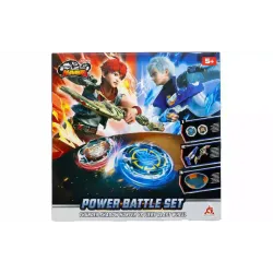 Въртяща се пумпала Auldey Infinity Nado VII Power Battle Set Thunder Shadow Hunter vs Fiery Blast Wheel (EU664180)