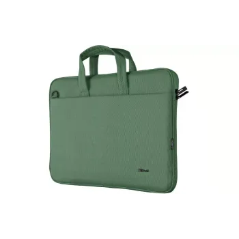 Bolsa para portátil Trust Bologna Slim Laptop Bag, Green (24450)