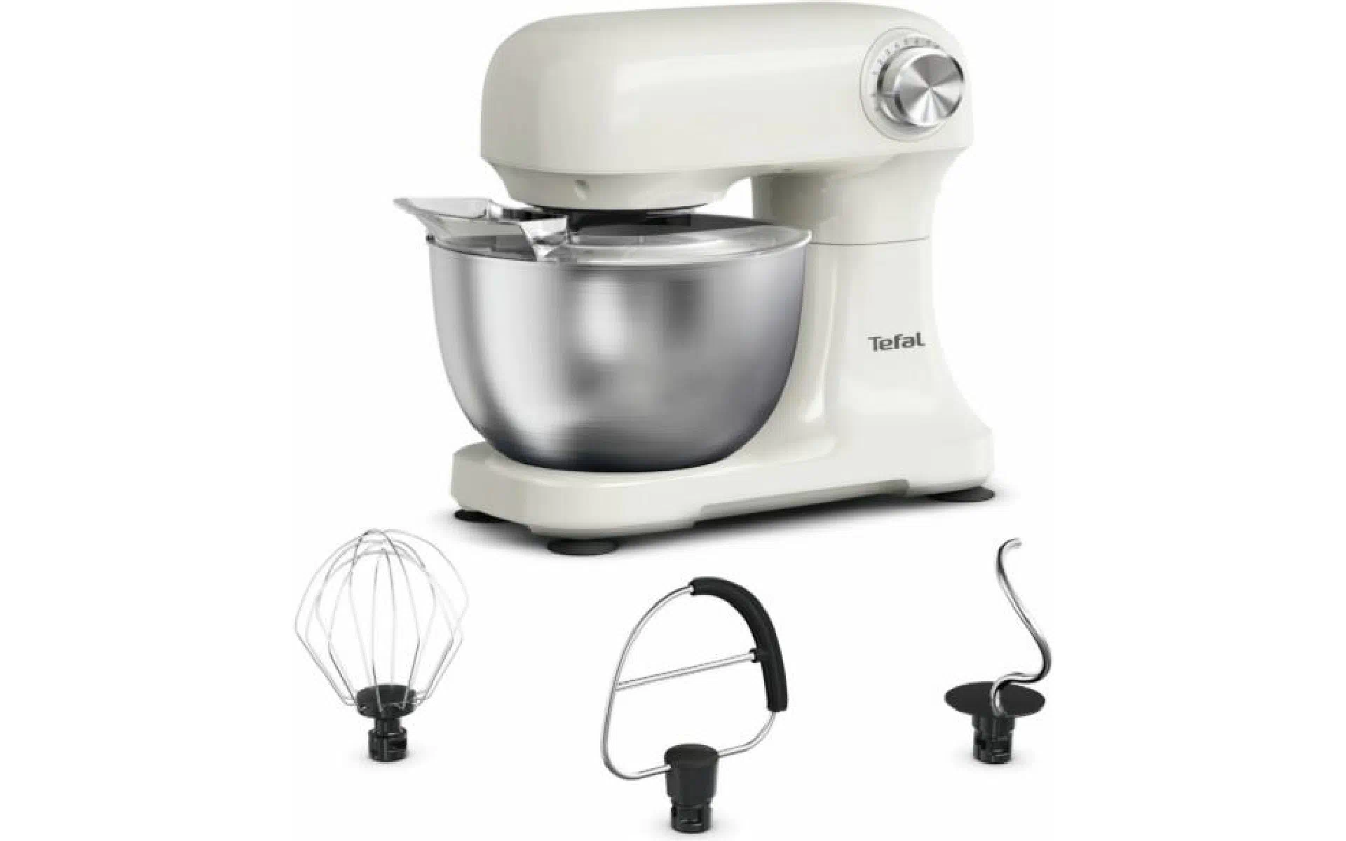 Misturador planetário Tefal Bake Easy, Beige (QB140AF0) Misturador planetário Tefal Bake Easy, Beige (QB140AF0)