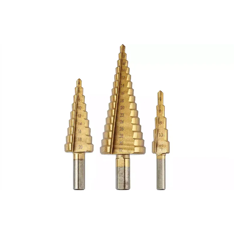 Step drill Graphite (54T300), 4 x 12/20/32 mm