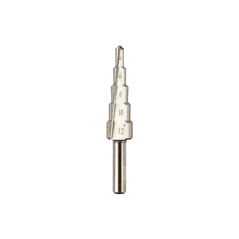 Step drill bit for metal Graphite (54T302), 4 x 12 mm