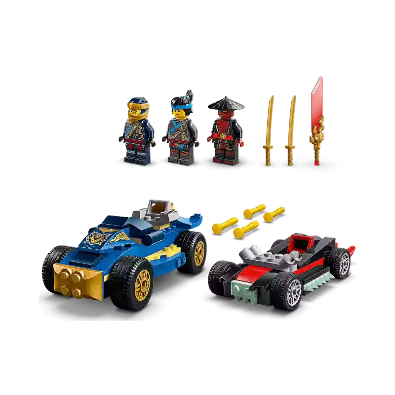 Konstruktor LEGO Rogue vs. Drix Race Car Duel (71840)