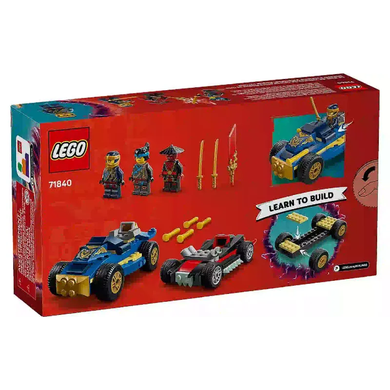 Konstruktor LEGO Rogue vs. Drix Race Car Duel (71840)
