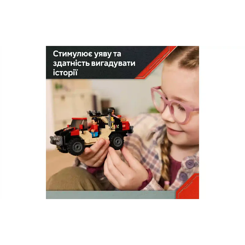 Κατασκευαστής LEGO Jurassic World Raptor Off-Road Escape (76972)