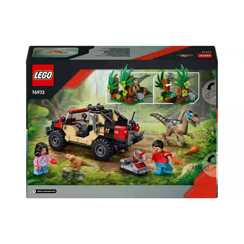 Κατασκευαστής LEGO Jurassic World Raptor Off-Road Escape (76972)