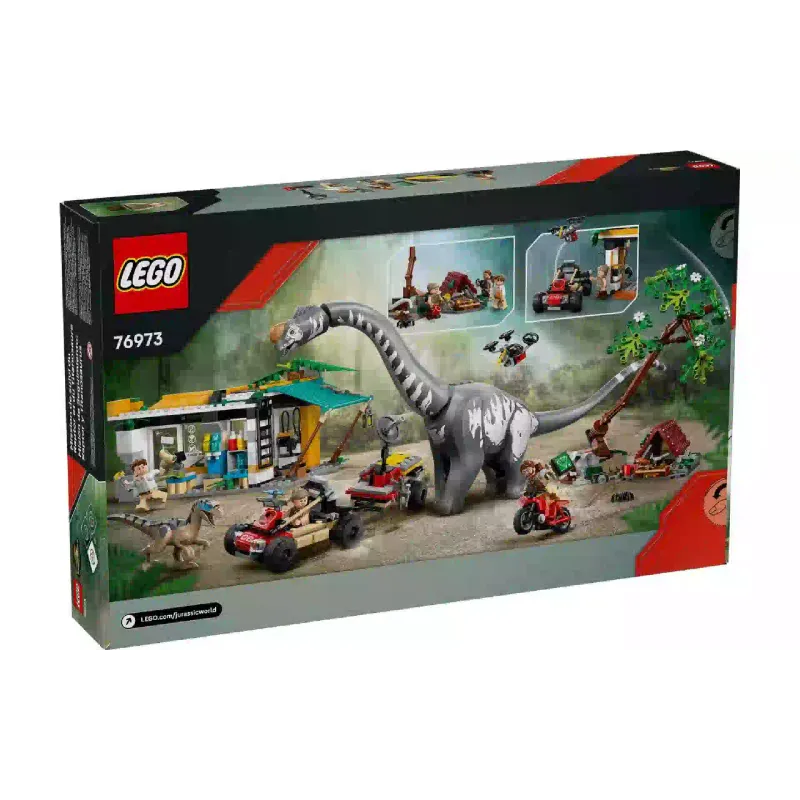 Κατασκευαστής LEGO Jurassic World Raptor & Titanosaurus Tracking Mission (76973)