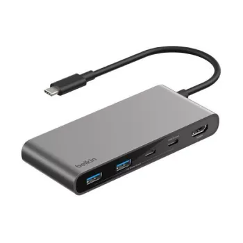 USB-хаб Belkin Multiport Dock, USB-C (AVC023HQSGY)