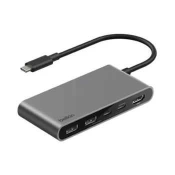 USB-хаб Belkin Multiport Dock, USB-C (AVC022HQSGY)