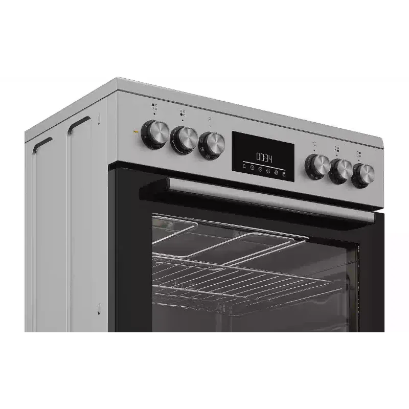 Плита електрична Beko (FBE67310GX), Stainless steel