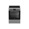 Плита електрична Beko (FBM67320XS), Stainless steel