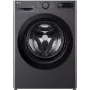 غسالة ومجفف LG, Black (F2R5FG6J)