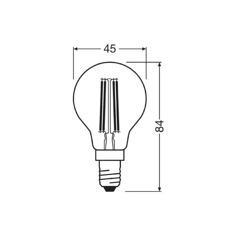 LED lamp Osram P45 (4099854468339)