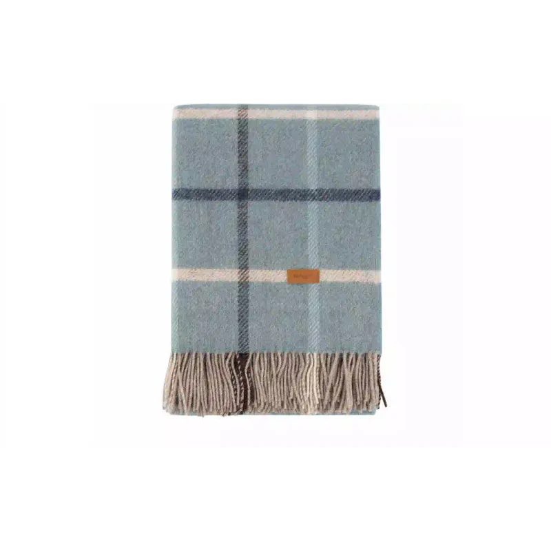 Plaid Ardesto Leonardo Alpina (ART0704LM), 140 x 200 cm, Light Blue