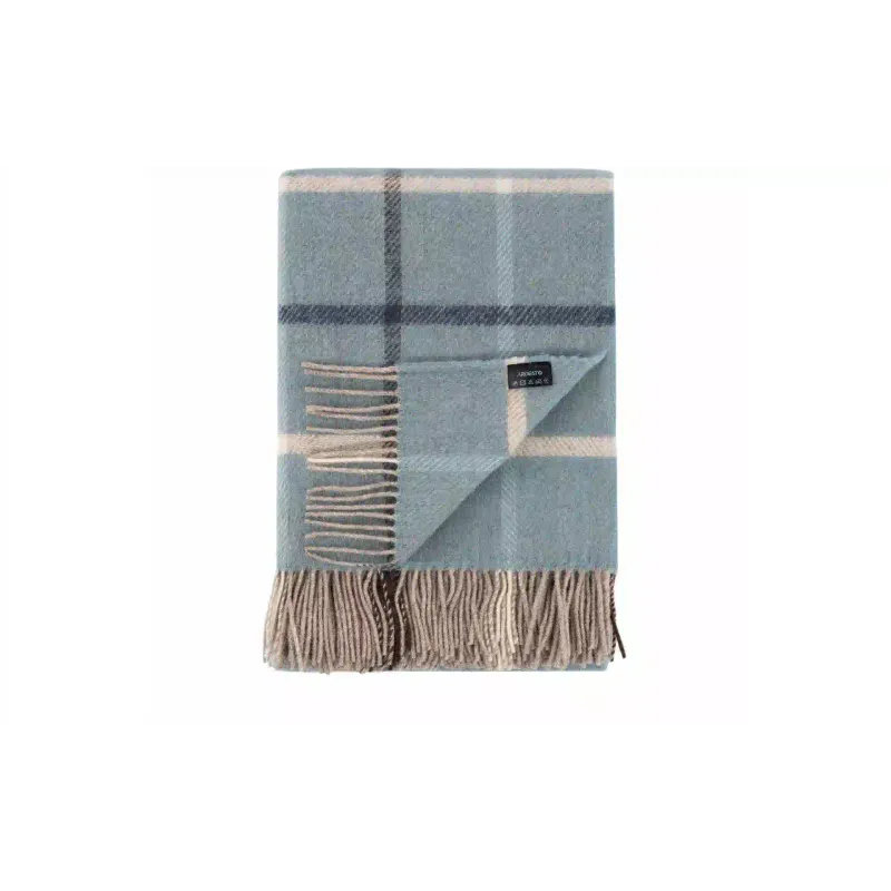Plaid Ardesto Leonardo Alpina (ART0704LM), 140 x 200 cm, Light Blue
