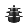 Conjunto de utensílios de cozinha Ardesto Gemini Anzio, Black (AR1906AS)