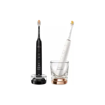 فرشاة الأسنان Philips Sonicare DiamondClean 9000 series, Black/White (HX9914/69)