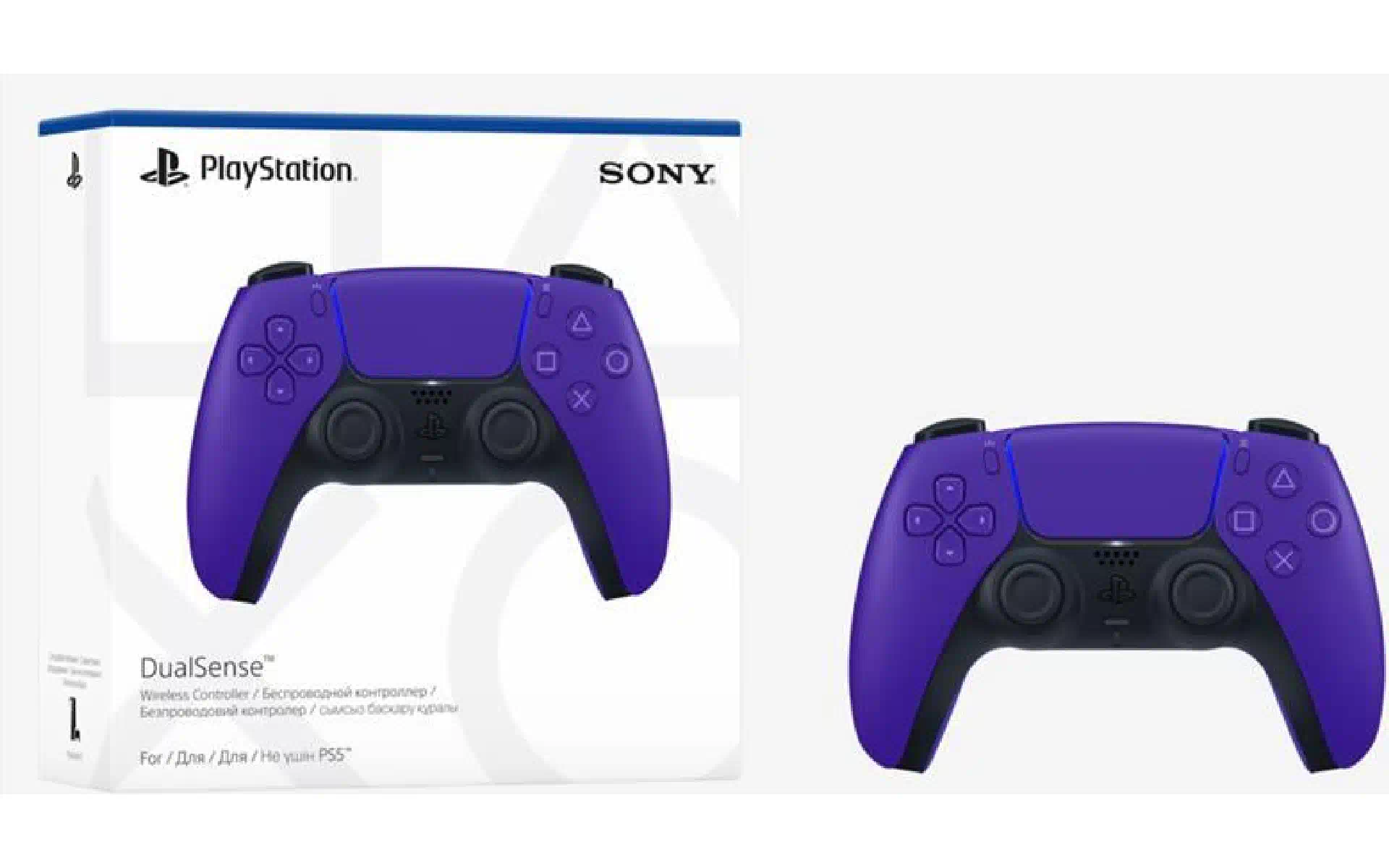 Геймпад PlayStation 5 Dualsense BT (1000050254), Galactic Purple Геймпад PlayStation 5 Dualsense BT (1000050254), Galactic Purple