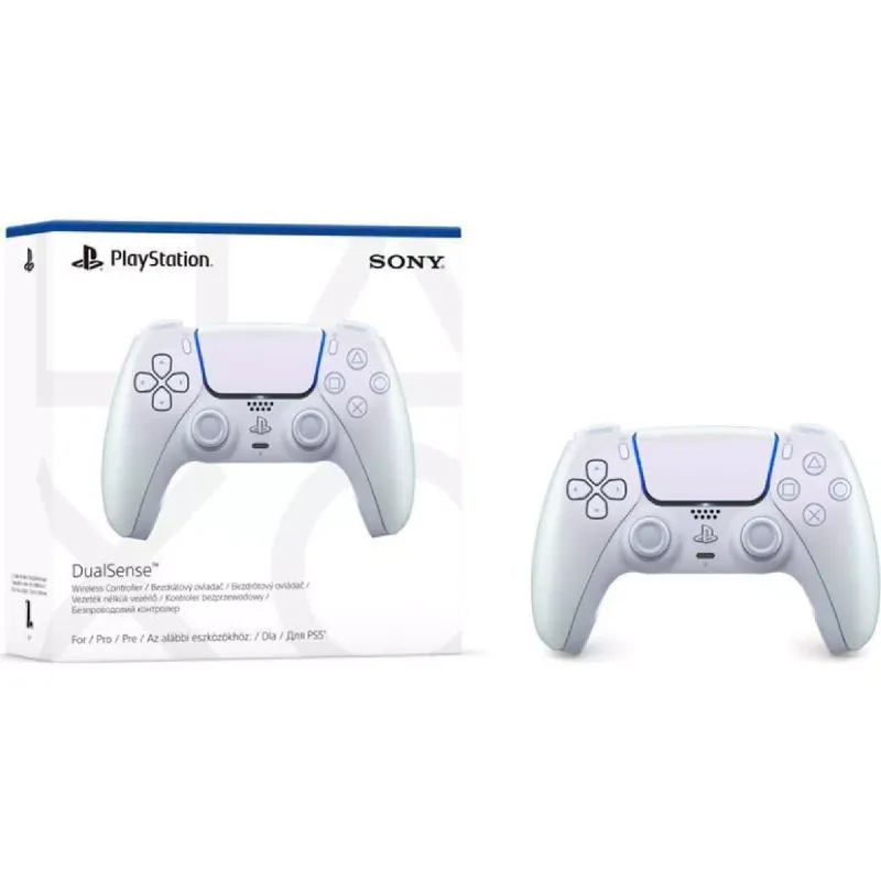 Gamepad PlayStation 5 Dualsense BT, Chrome Pearl (1000050600)