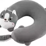 Възглавница за врата Ardesto Travel Grey Cat, Grey (ART3034NEP)