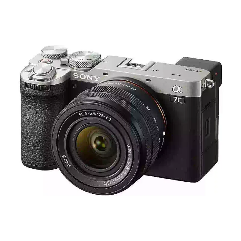 آلة تصوير Sony Alpha 7CM2 28-60 mm Kit 7CM2, Silver (ILCE7CM2LS.CEC)