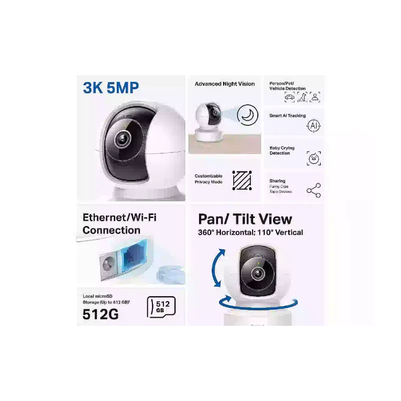 WLAN-Kamera TP-Link (Tapo C232)