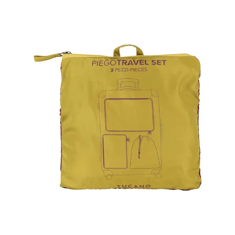 A set of covers for packing things Tucano Piego Travel 2+1 (BPI-SET-BX), Bordeaux