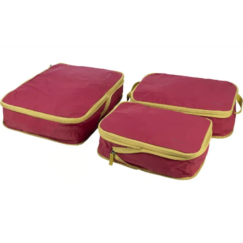 Un juego de fundas para embalar cosas. Tucano Piego Travel 3 in 1, Bordeaux (BPG-SET-BX)