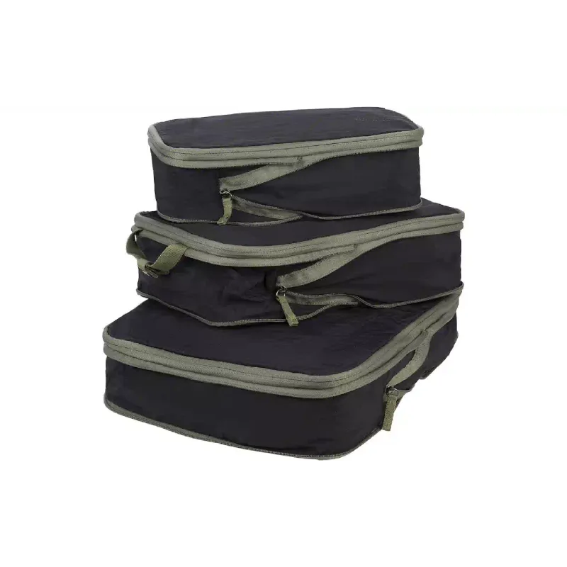 Egy sor huzat a dolgok csomagolásához Tucano Piego Travel 3 in 1, Black (BPG-SET-BK)