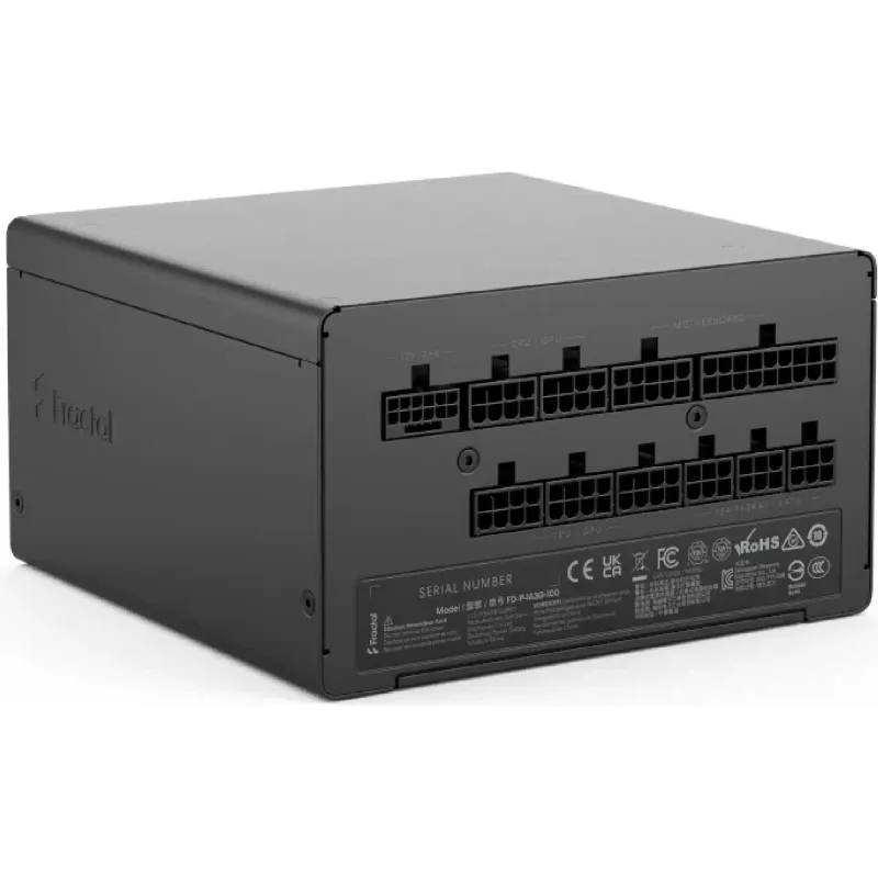 Блок живлення Fractal Design Ion 3 Gold (FD-P-IA3G-100-EU), ATX, 1000 Вт, Black