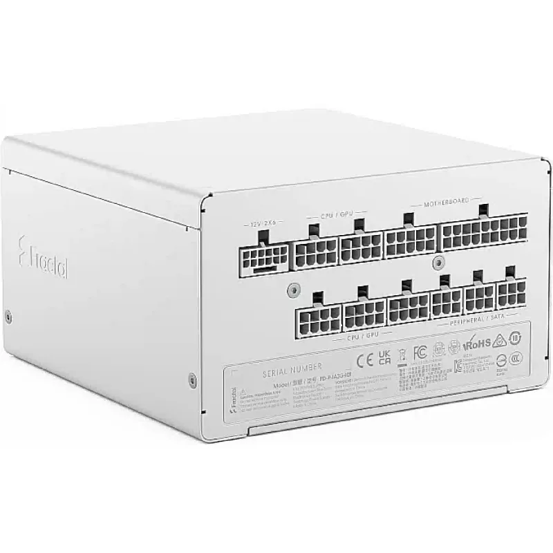 وحدة الطاقة Fractal Design Ion 3 Gold, White (FD-P-IA3G-101-EU-WT)