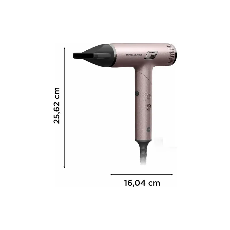 Hair dryer Rowenta T-Shape Maesteria Nano Foldable (HY8530E0), 1700 W, Pink
