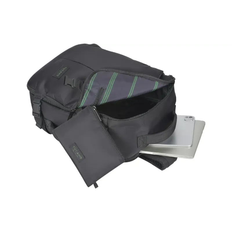16 hüvelykes laptop hátizsák Tucano Tugo Premium Cabin, Black (BKTUGP-M-BK)