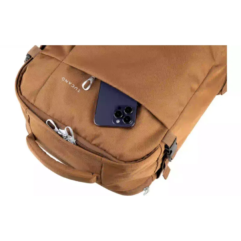 16 hüvelykes laptop hátizsák Tucano Tugo 3 M Cabin, Brown (BKTUG3-M-MC)