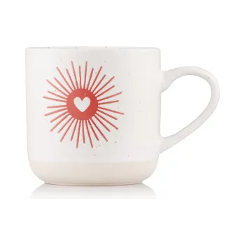 كوب Ardesto Heart, White (AR3076)