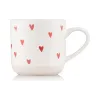Cup Ardesto Heart (AR3075), 350 ml, White