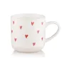 Cup Ardesto Heart (AR3075), 350 ml, White