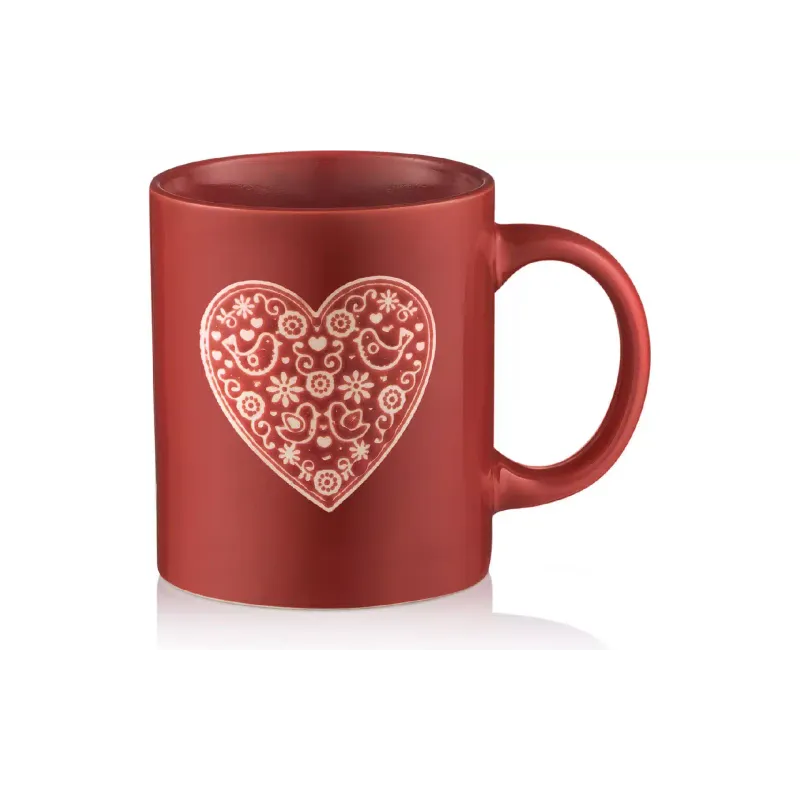 Xícara Ardesto Heart, Red (AR3074R)