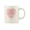 كوب Ardesto Heart, White (AR3074W)