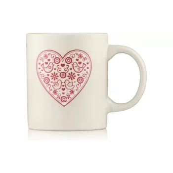 كوب Ardesto Heart, White (AR3074W)